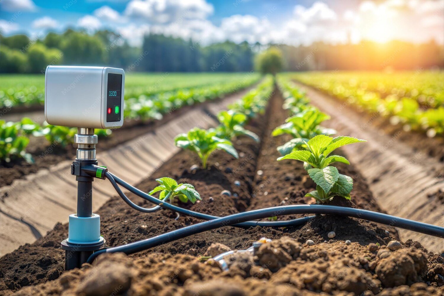 Irrigation system installation in Muscat, Oman