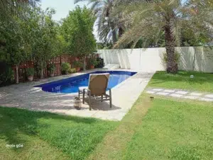 Turnkey new garden construction in Al Mouj Muscat with swimming pool and date palms